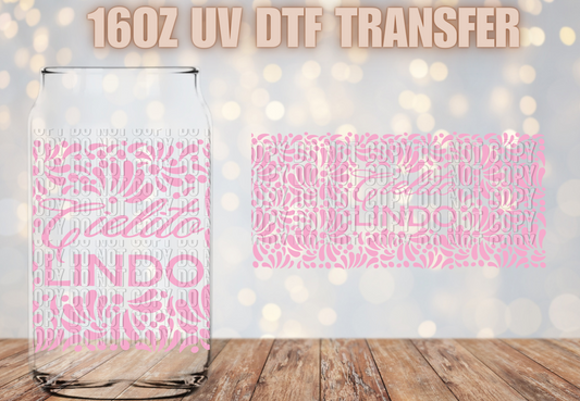 Cielito lindo Talavera  UV DTF