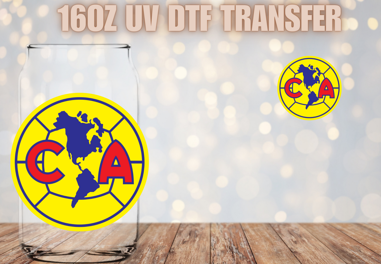Seleccion MX UV DTF Glass Decal