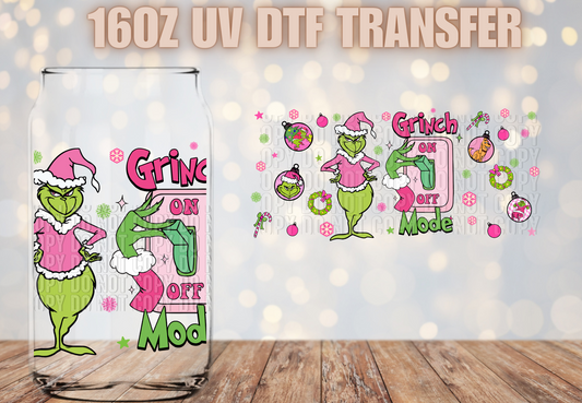 Mean one switch on UV DTF