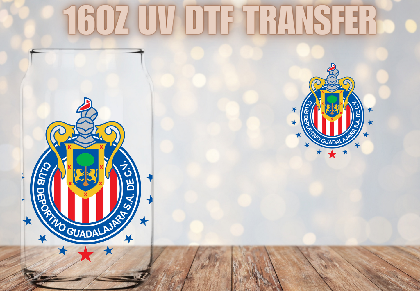 Seleccion MX UV DTF Glass Decal
