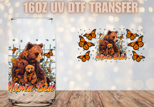 Mama Bear   UV DTF Wrap