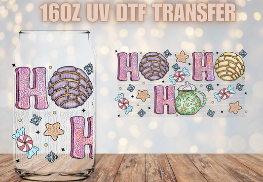HO Ho HO Conchas  UV DTF