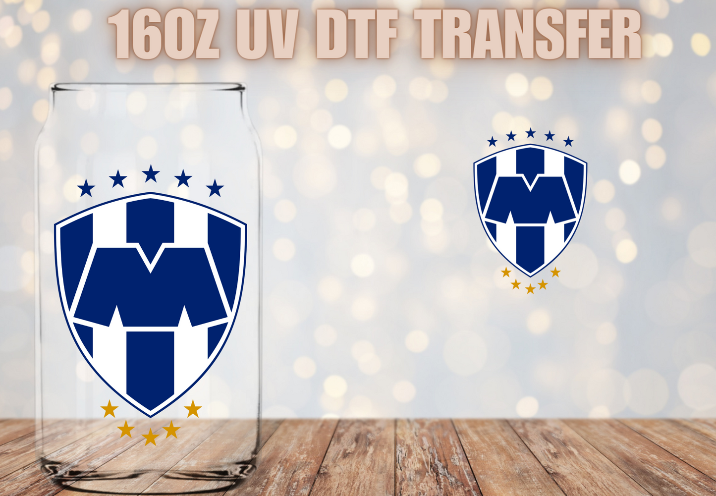 Seleccion MX UV DTF Glass Decal