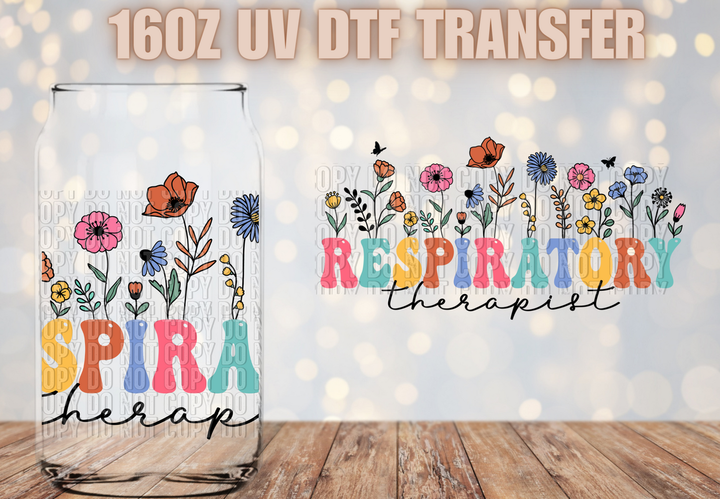 Respiratory Therapist UV DTF