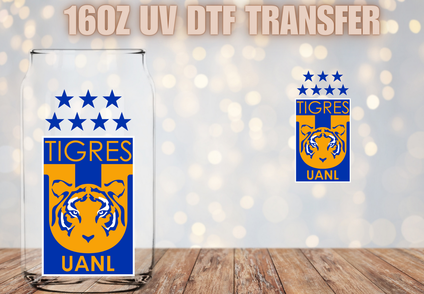 Seleccion MX UV DTF Glass Decal