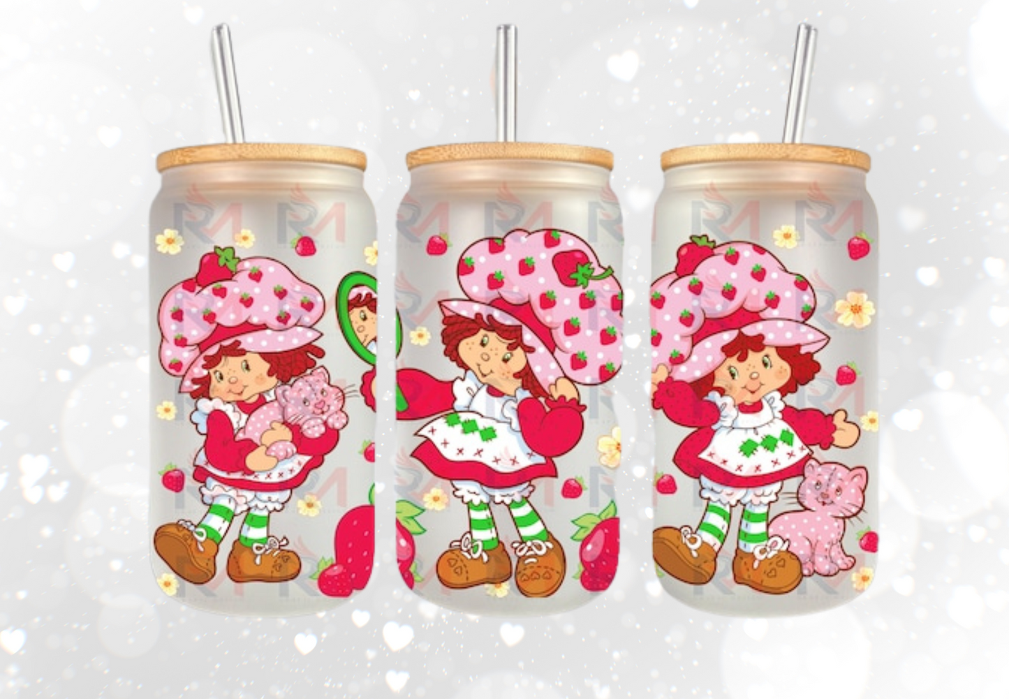 Strawberry Shortcake UV DTF