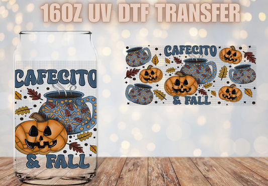 Cafecito & Fall UV DTF