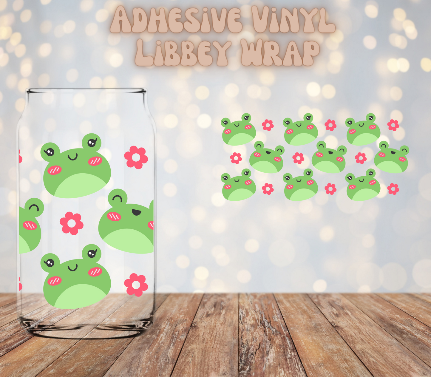 Frogs 16oz Libbey Wrap