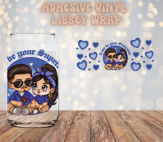 Your Superman Blue Libbey Wrap