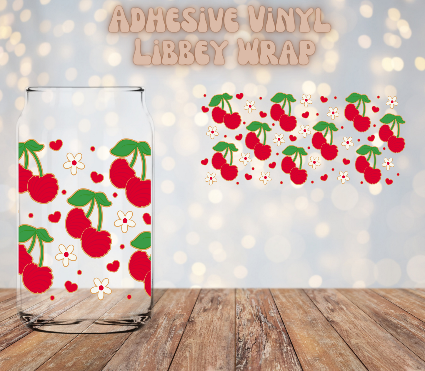 Cherry Conchas Libbey Wrap