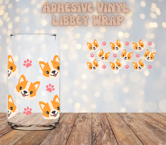 Corgi 16oz Libbey Wrap