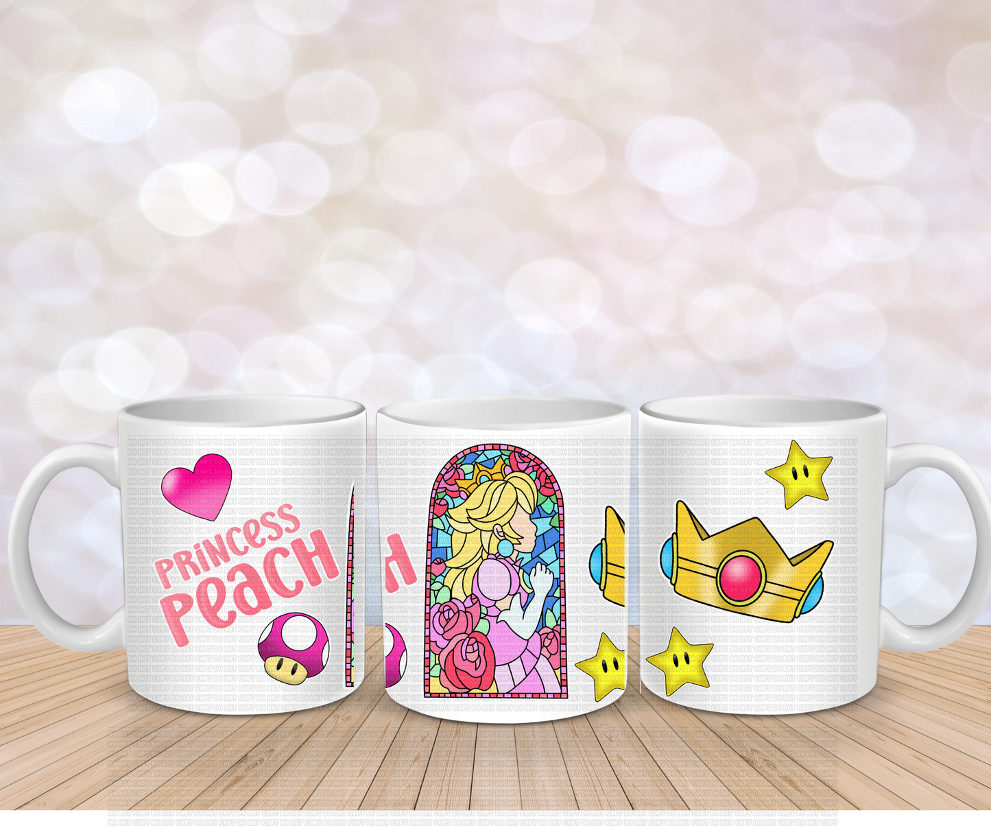 Peach Princess  Mug wrap
