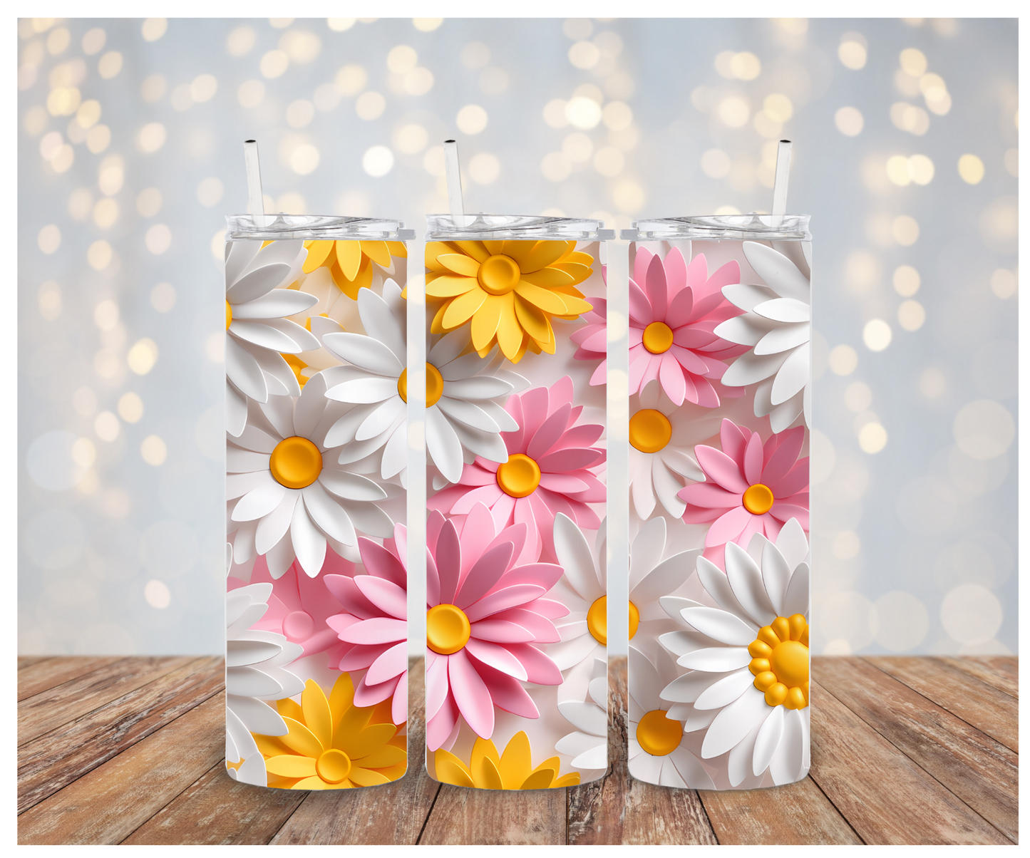 3D Flowers Sublimation Transfer