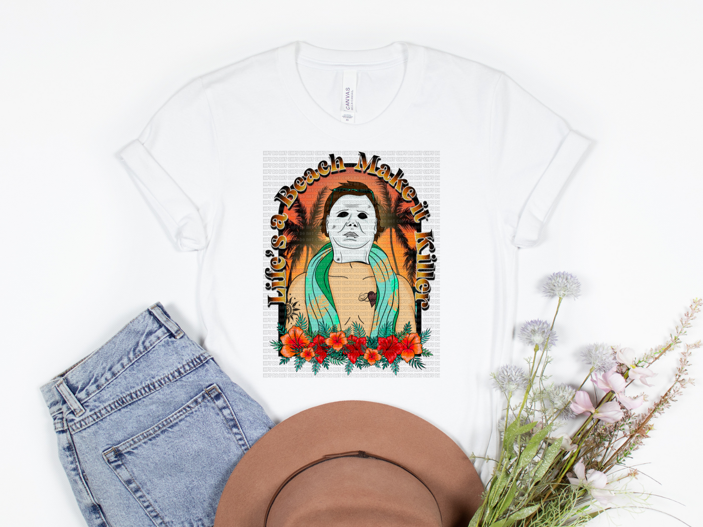 Life's a Beach  Sublimation Transfer