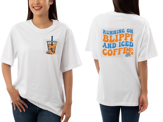 Running on Blippi and iced coffee HTV