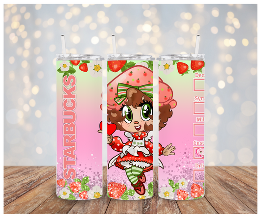 Strawberry Girl Vinyl Wrap