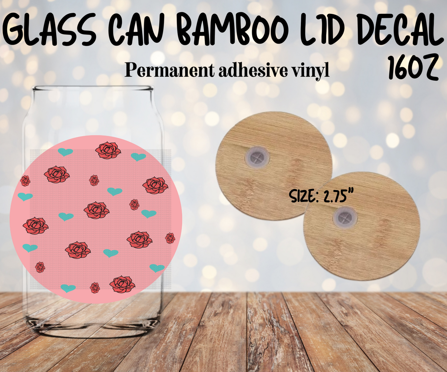 Mamacita Bamboo Lid Decal