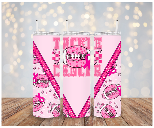 Tackle Cancer Vinyl  Wrap