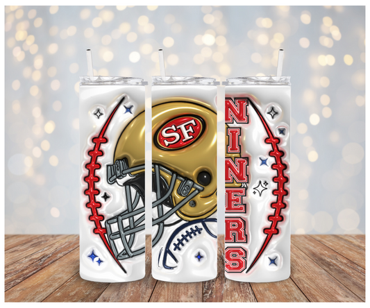 3D SF Niners Vinyl Wrap