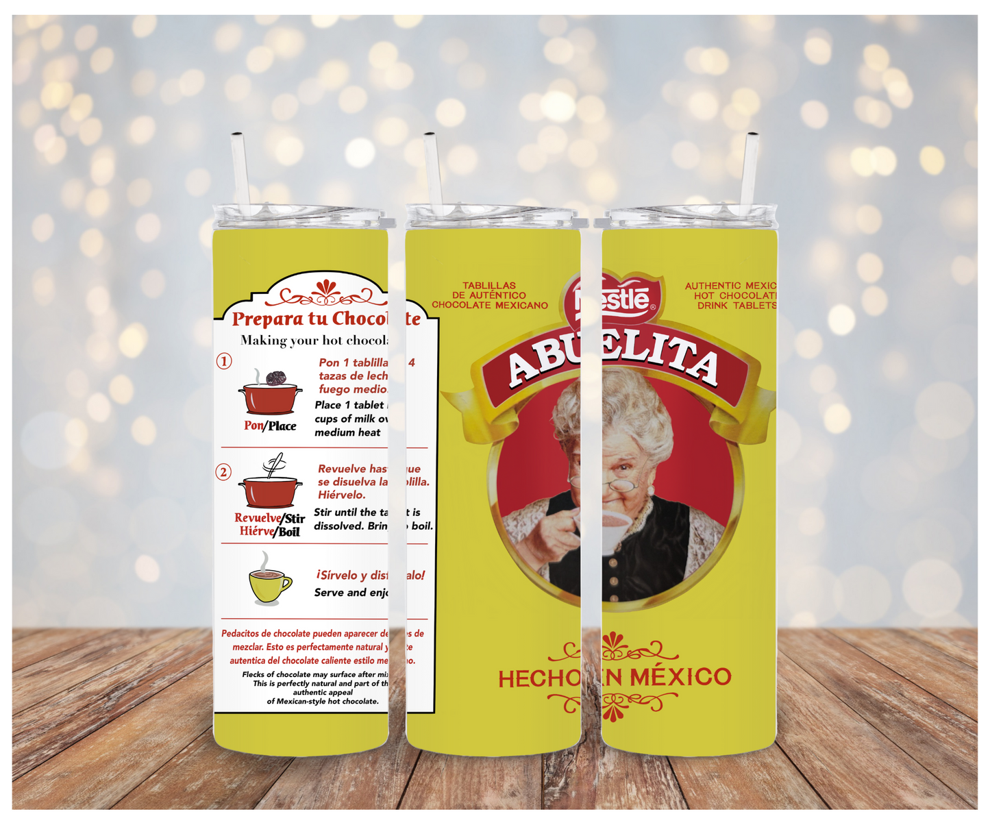 Chocolate abuelita Sublimation Transfer