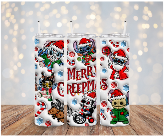 3D Merry Creepmas  Vinyl Wrap