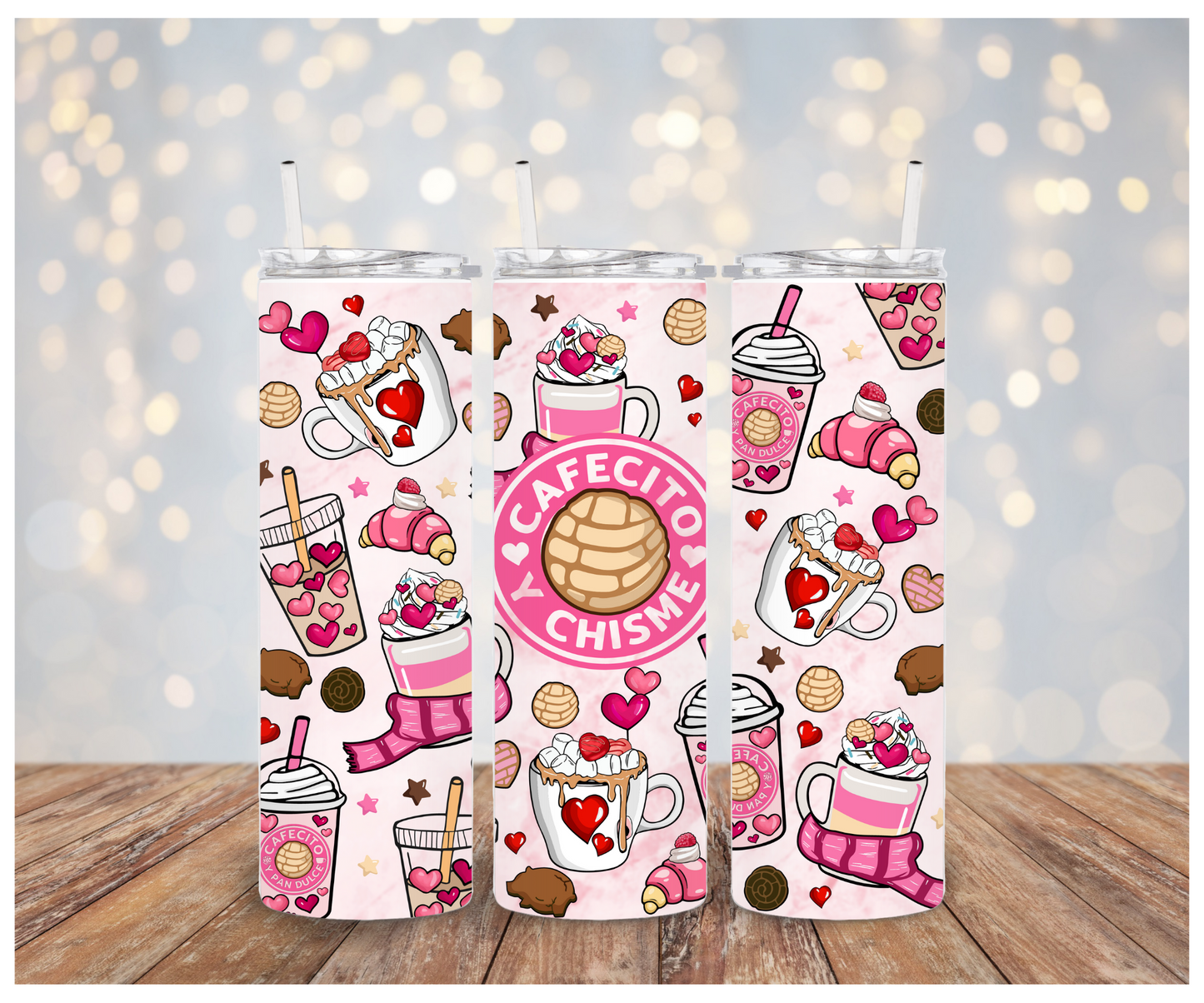 Cafesito Y Chisme Vday  Sublimation Transfer