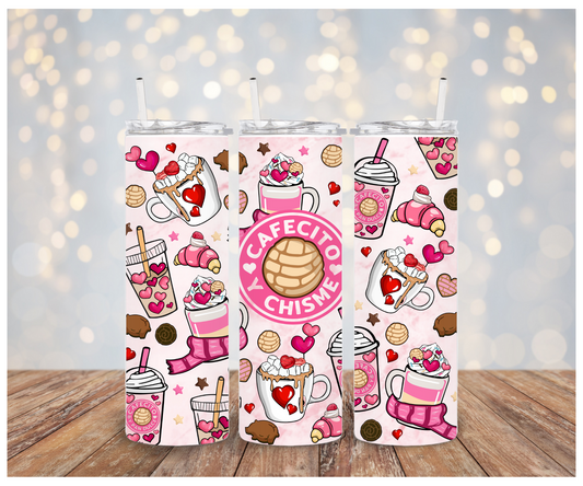 Cafesito Y Chisme Vday  Sublimation Transfer