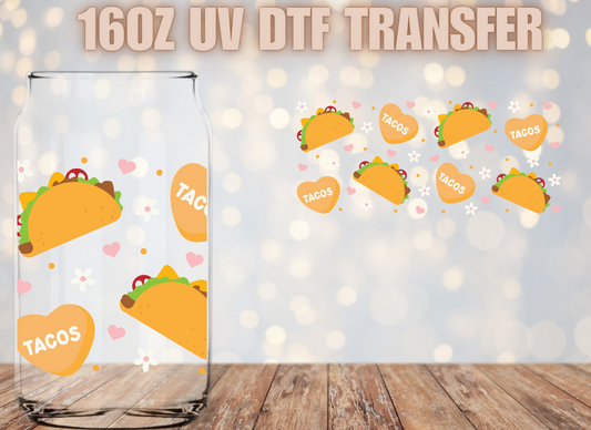 Love Tacos UV DTF Wrap