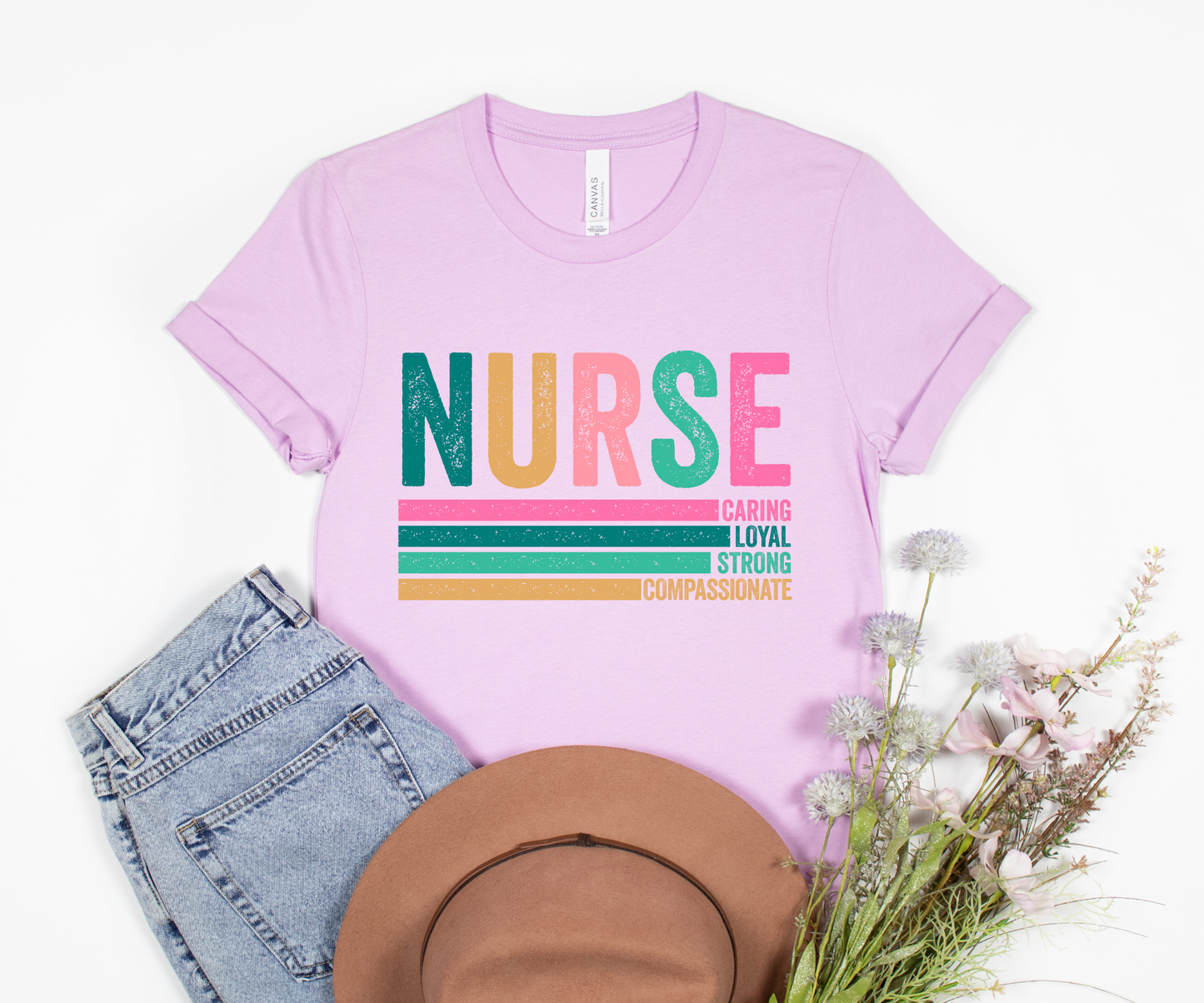 Nurse Clear Film Screen Print