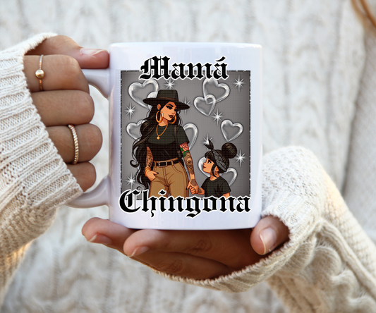 Mama Chingona 1 Gir  Mug wrap
