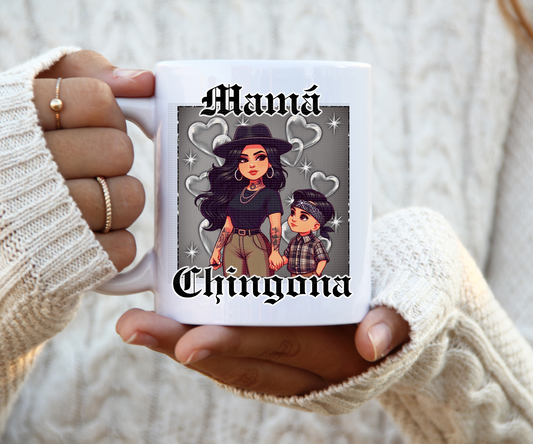 Mama Chingona 1 boy Mug wrap