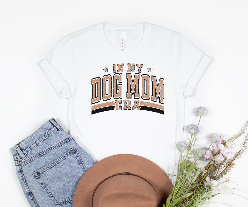 Dog Mom Era  Clear Film Screen Print