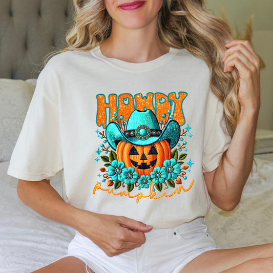 Howdy Pumpkin HTV