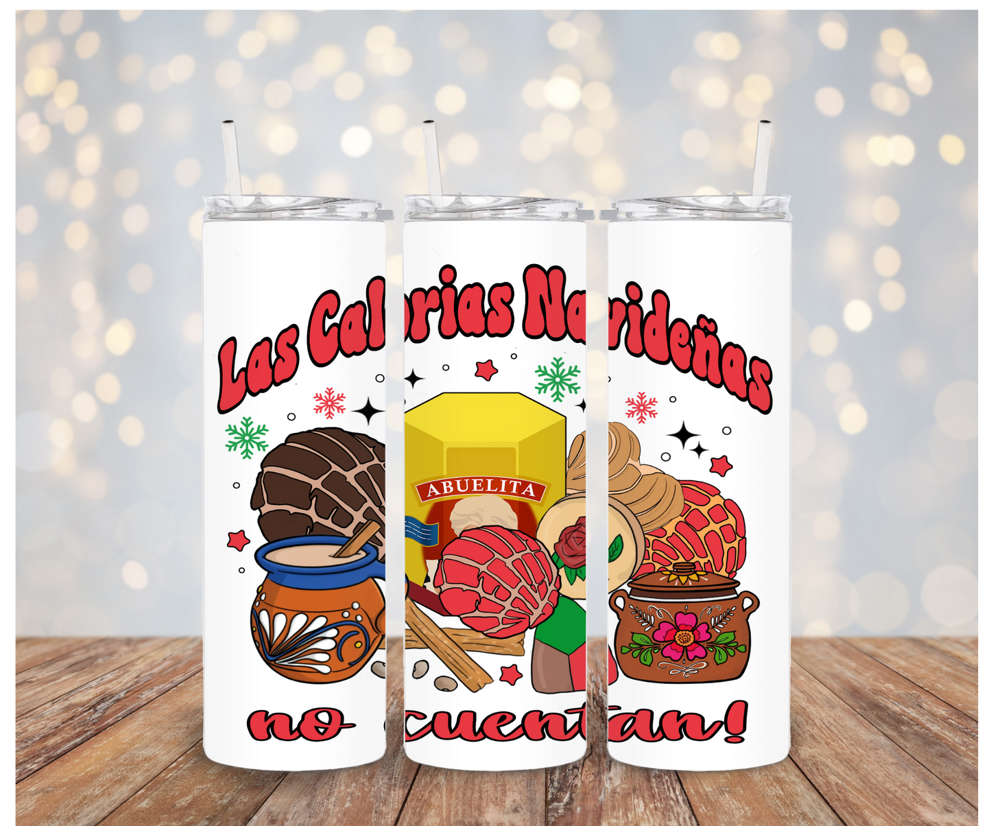 Las calorias Navideñas no cuentan Sublimation Transfer