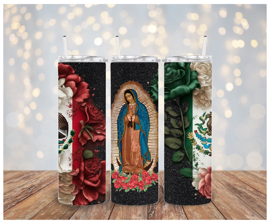 Virgen Maria Flag  Sublimation Wrap