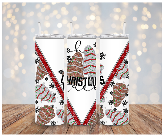 Oh Christmas Trees Sublimation Wrap