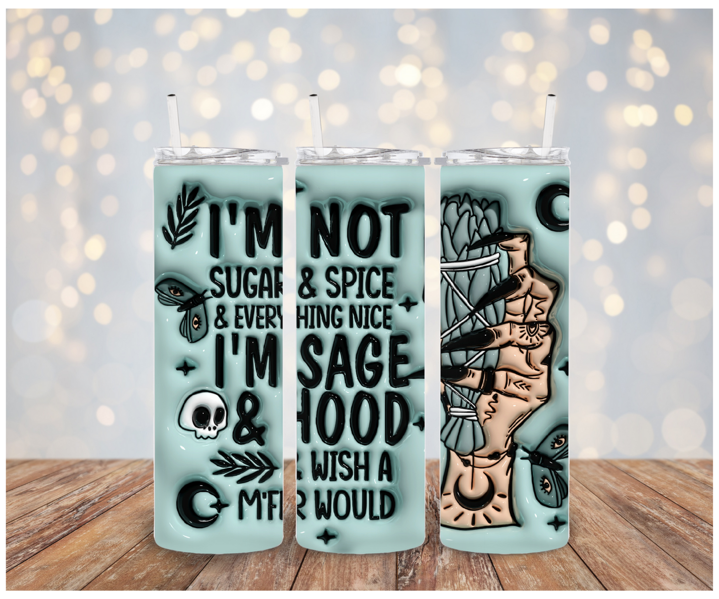 Im Not Sugar and Spice Sublimation Transfer