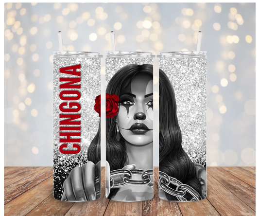 Chingona chicana girl  Sublimation Transfer