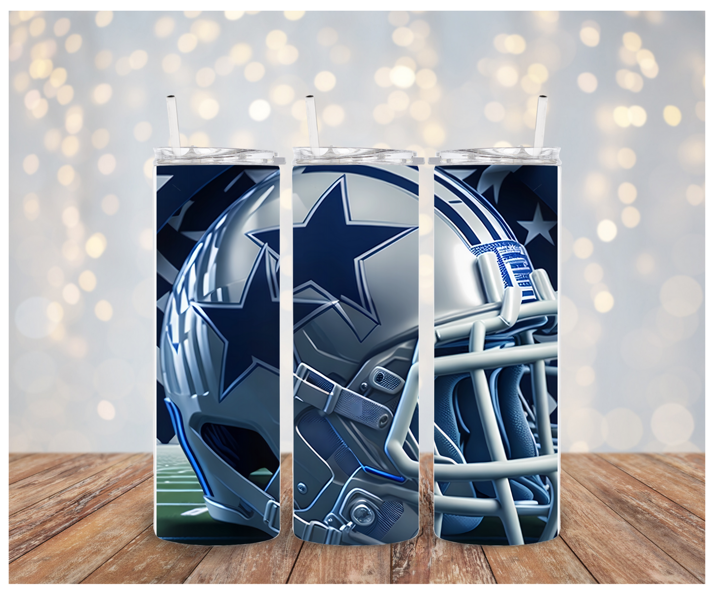 Cowboys Helmet  Vinyl Wrap