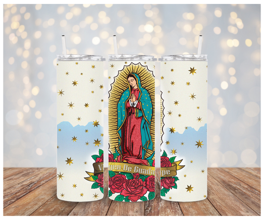 Virgen Maria Estrellas  Vinyl Wrap