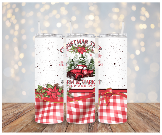 Christmas Tree Farm Market Vinyl Wrap