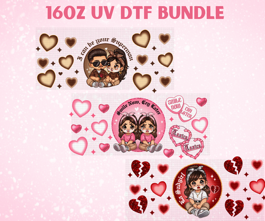 Chicano Valentine UV DTF Wrap Bundle