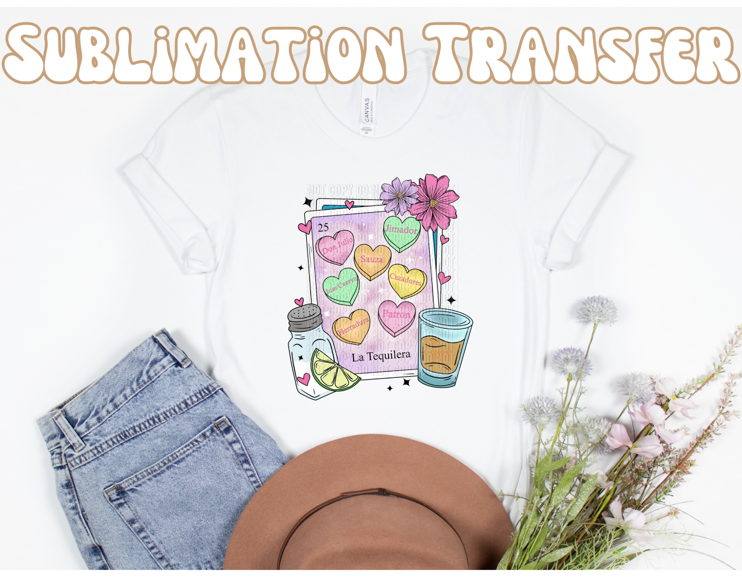 La Tequilera Sublimation Transfer