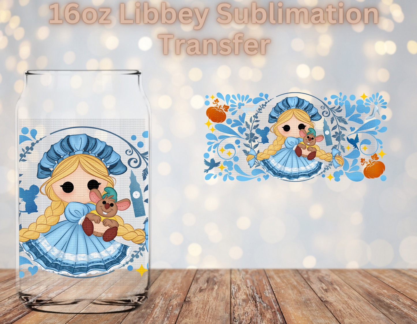 Mex Doll Princess Sublimation Transfer