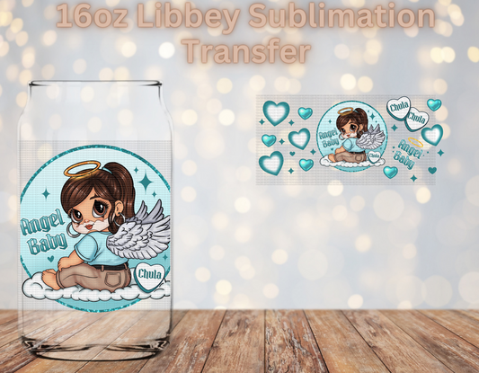 Angel Baby Sublimation Transfer