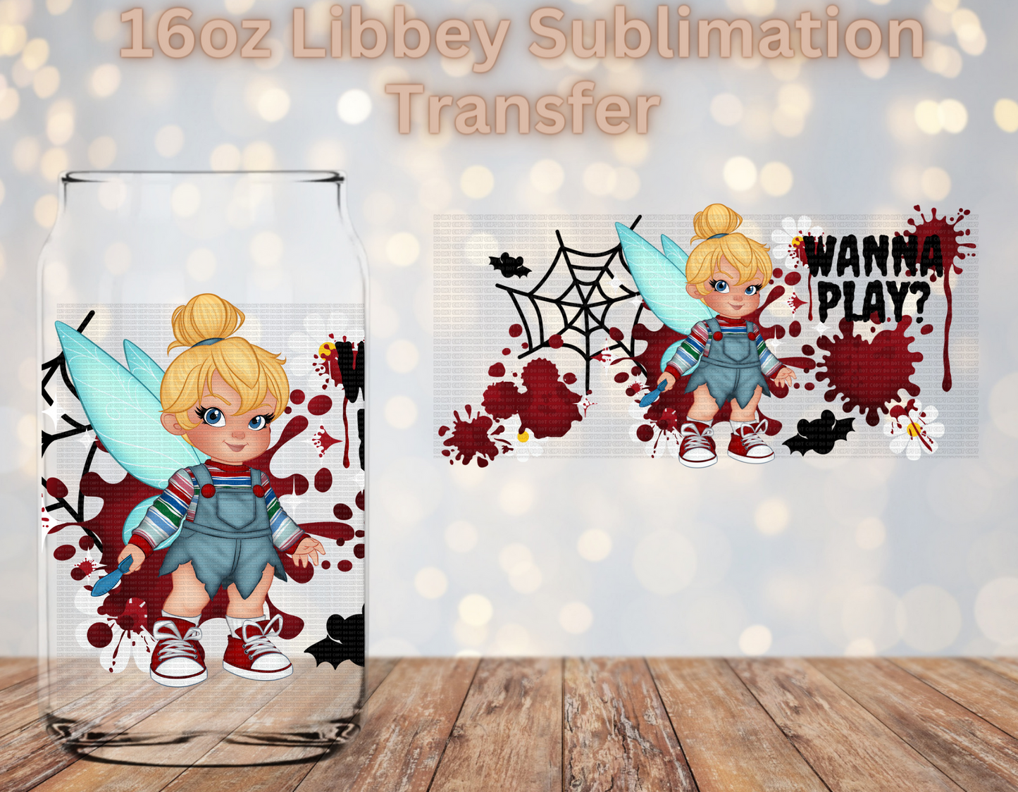 Spooky Princess Sublimation Transfer