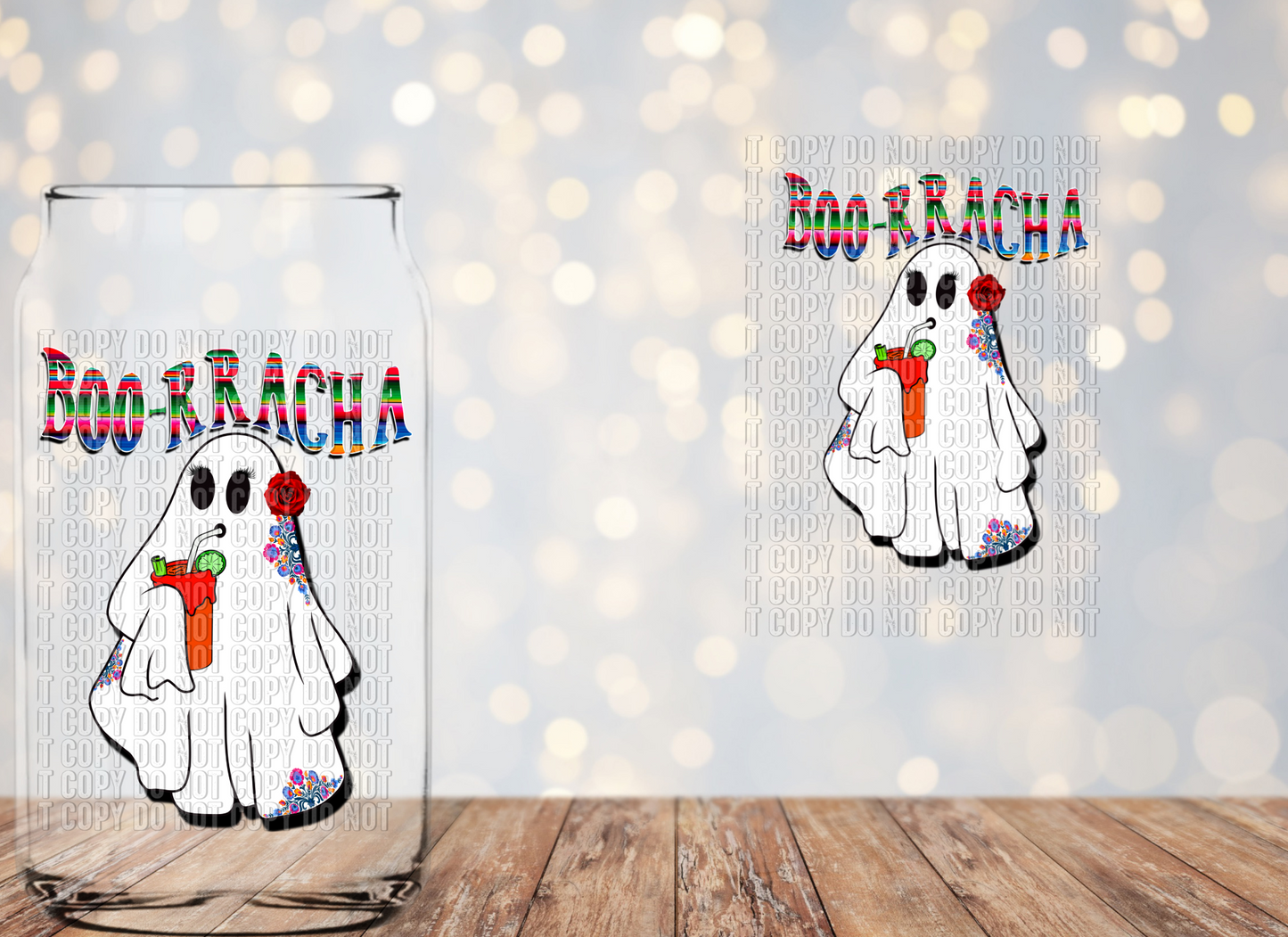 BOO rracha Libbey Decal – FMZscreenprints