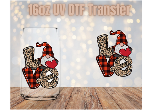 Love Loepard UV DTF Wrap