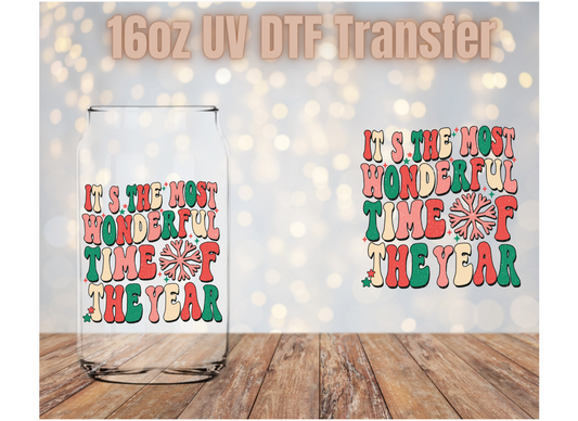 The most wonderful time... UV DTF Wrap