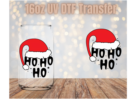 Ho Ho Ho 2  UV DTF Wrap